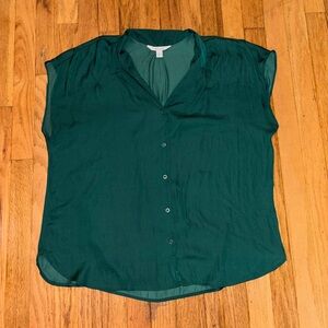 Nine West Deep Green Women's Blouse